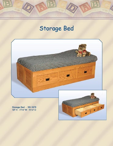 E & G Amish Furniture 2013 J. Miller Woodworking 目录 / Childrens 家具 / 第 11 页