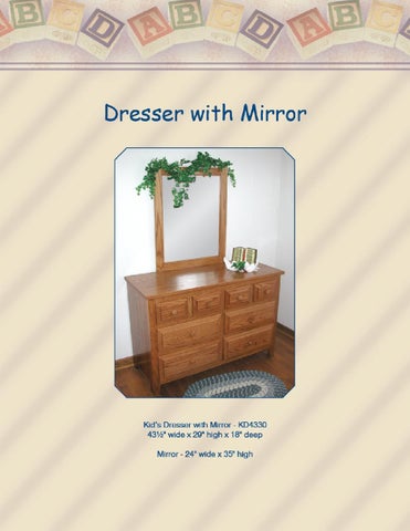 E & G Amish Furniture 2013 J. Miller Woodworking 目录 / Childrens 家具 / 第 2 页