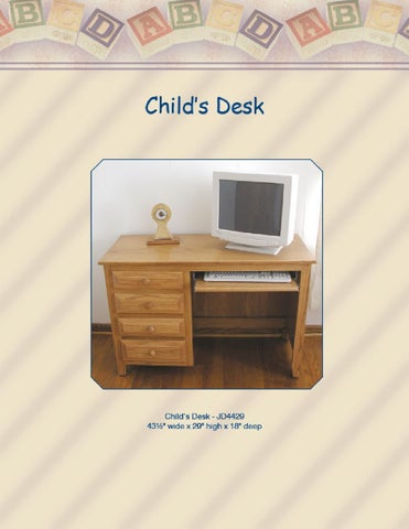 E & G Amish Furniture 2013 J. Miller Woodworking 目录 / Childrens 家具 / 第 5 页