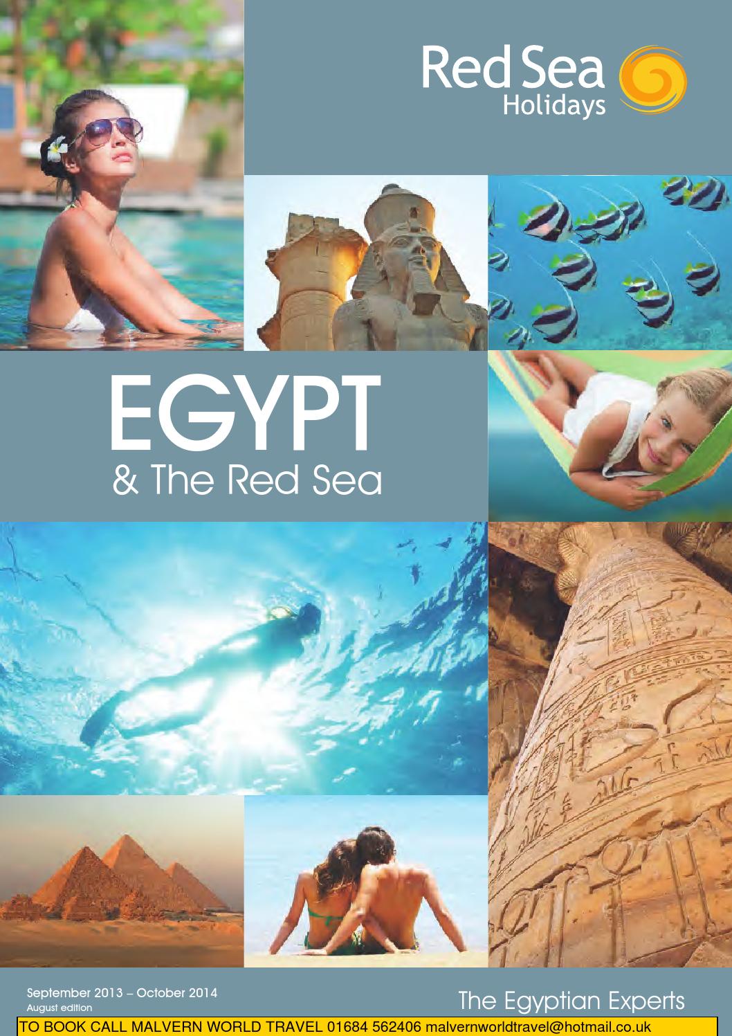 Red sea holidays egypt and the red sea 2013 2014 malvern world travel