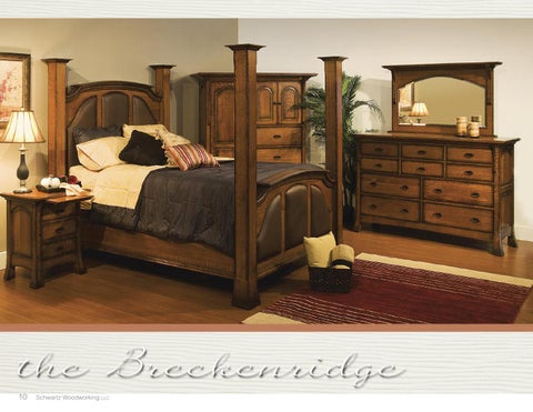 E & G Amish Furniture 2012 - 2013 Schwartz Woodworking 家具目录 / Bedrooms / 第 10 页