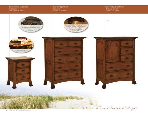 E & G Amish Furniture 2012 - 2013 Schwartz Woodworking 家具目录 / Bedrooms / 第 12 页