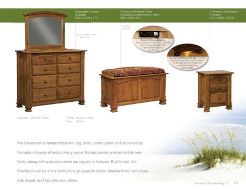 E & G Amish Furniture 2012 - 2013 Schwartz Woodworking 家具目录 / Bedrooms / 第 19 页