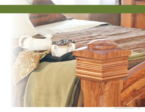 E & G Amish Furniture 2012 - 2013 Schwartz Woodworking 家具目录 / Bedrooms / 第 21 页