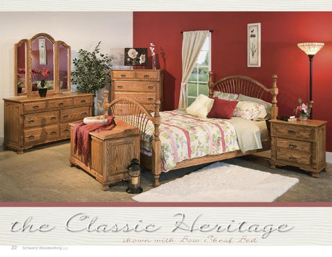 E & G Amish Furniture 2012 - 2013 Schwartz Woodworking 家具目录 / Bedrooms / 第 22 页