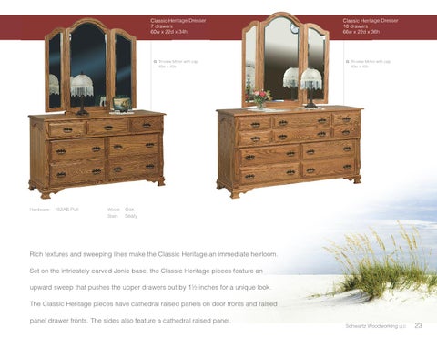 E & G Amish Furniture 2012 - 2013 Schwartz Woodworking 家具目录 / Bedrooms / 第 23 页