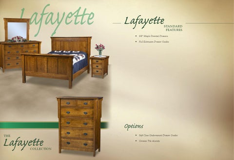 E & G Amish Furniture 2013 Southedge 家具目录 / Bedrooms / 第 11 页