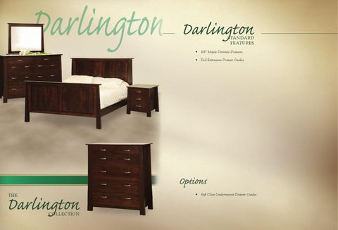 E & G Amish Furniture 2013 Southedge 家具目录 / Bedrooms / 第 3 页