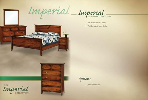 E & G Amish Furniture 2013 Southedge 家具目录 / Bedrooms / 第 7 页