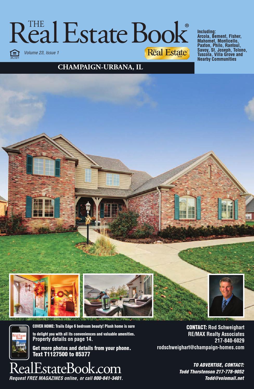 The Real Estate Book of ChampaignUrbana, Volume 23, Issue 1 by Todd