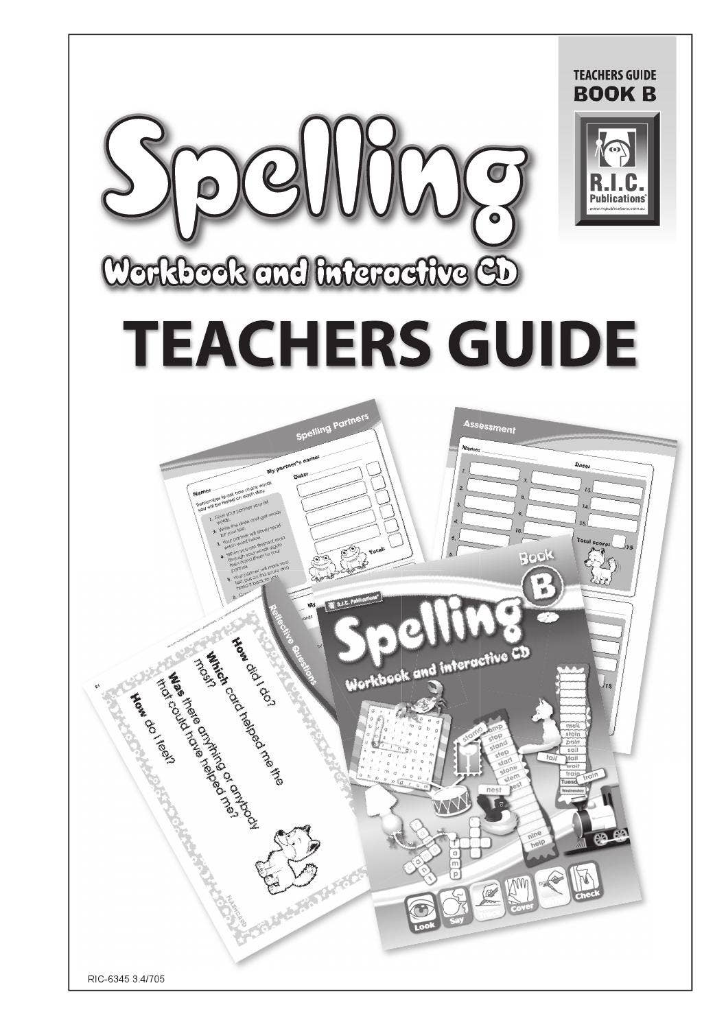Spelling Workbook and Interactive CD Teachers Guide: Book B - Ages 6-7 ...