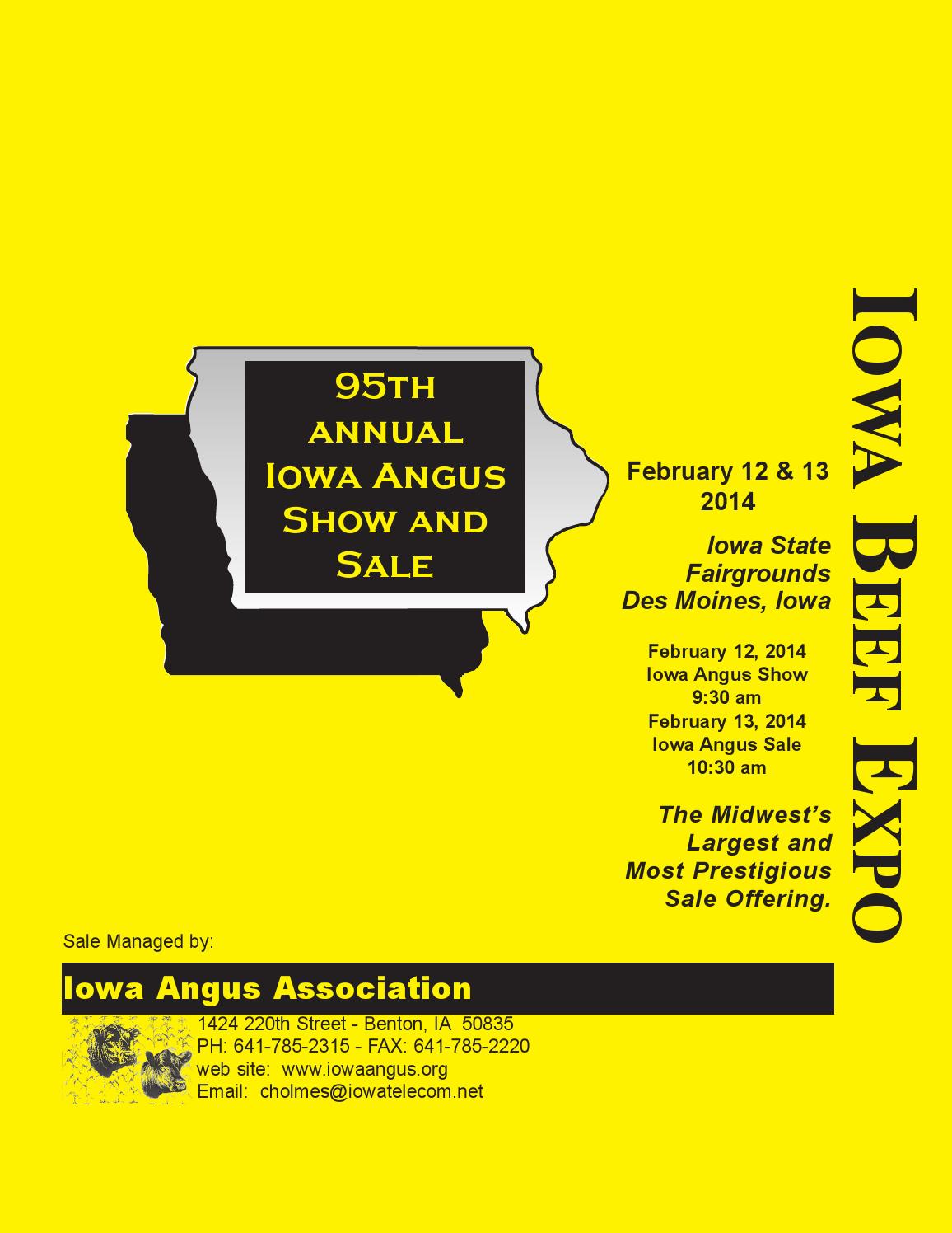 Iowa Beef Expo Angus Catalog by EDJE Issuu
