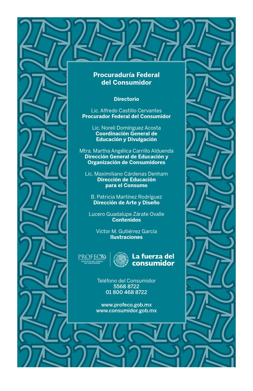 27 Derechos Básicos del Consumidor by PROFECO Issuu