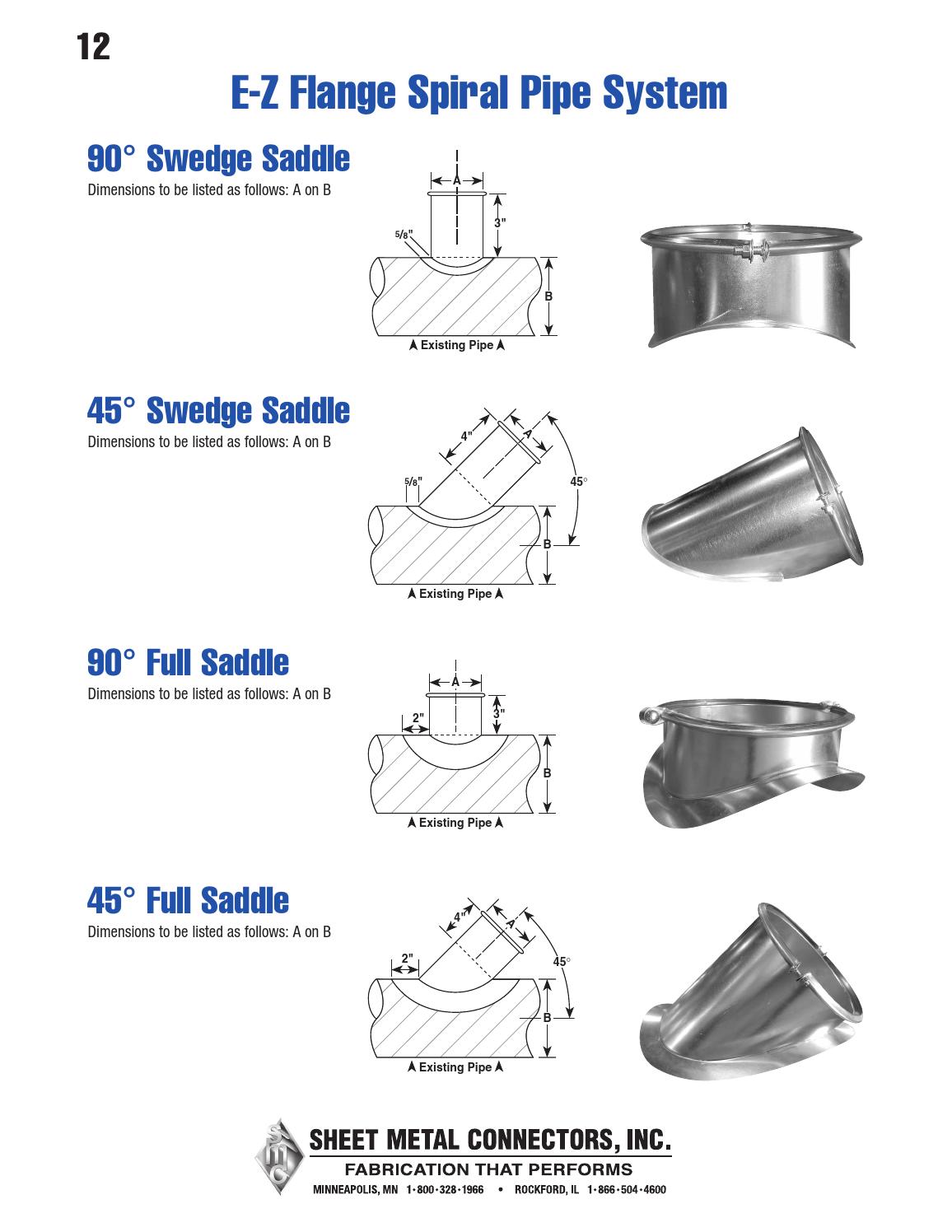 EZ Flange Spiral Pipe ­ Sheet Metal Connectors by Gasman Design Issuu