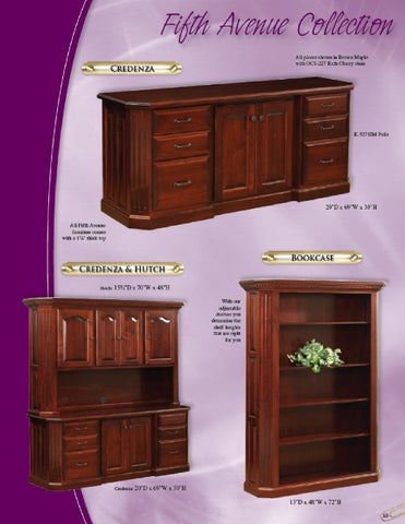 E & G Amish Furniture 家具目录 · 2011 Valley 家具 / Desks × File Cabinets / 第 6 页