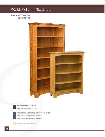 E & G Amish Furniture 2011 E × I Woodworking 家具目录 / Desks × File Cabinets / 第 11 页