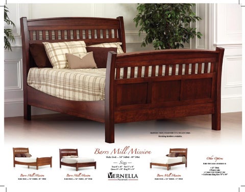 E & G Amish Furniture 2011 Vernella 家具目录 / Beds / 第 3 页