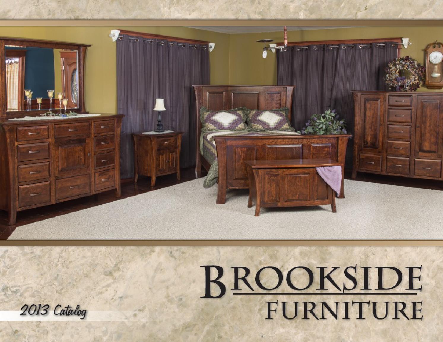 2013 Brookside Furniture Catalog / TV Stands / E & G Amish Furniture by