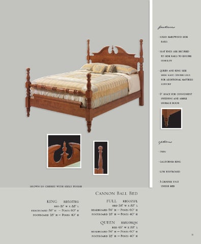 E & G Amish Furniture 2011 Millcraft 家具目录 / Bedrooms / 第 12 页