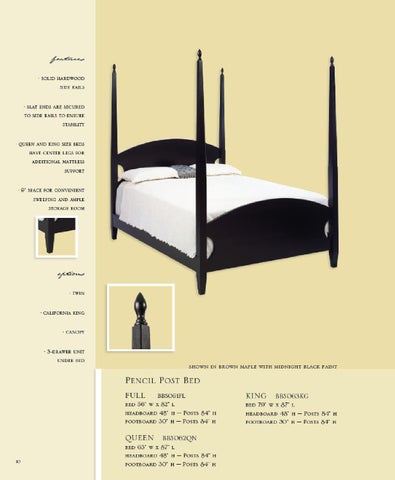 E & G Amish Furniture 2011 Millcraft 家具目录 / Bedrooms / 第 2 页