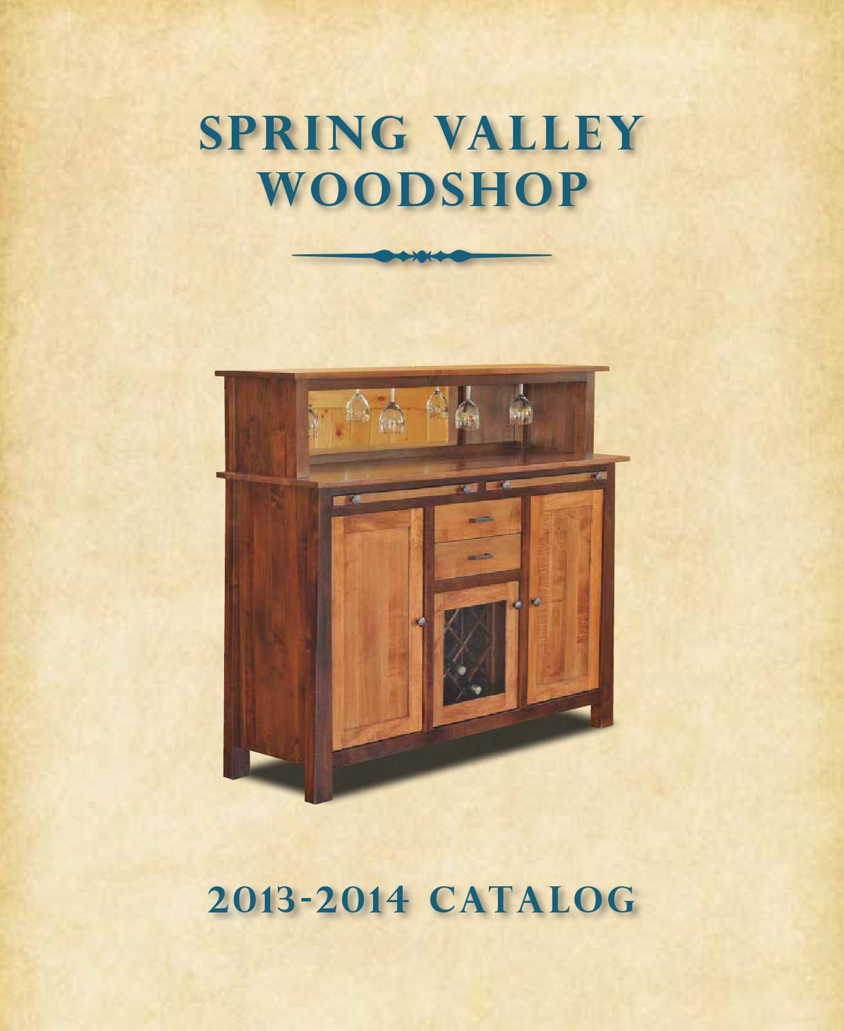 2013 Spring Valley Catalog / Hutches and Buffets / E & G Amish