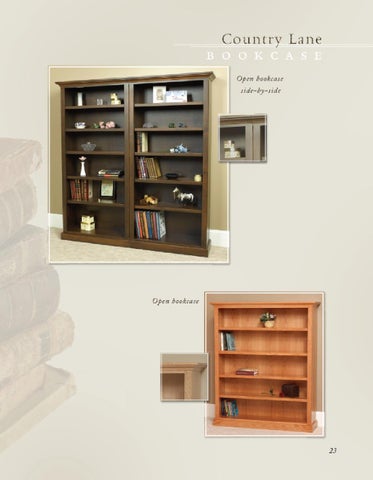 E & G Amish Furniture 2011 Wonder 实木 家具目录 / Bookcases / 第 23 页