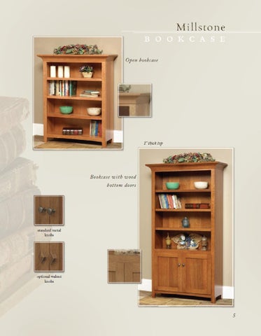 E & G Amish Furniture 2011 Wonder 实木 家具目录 / Bookcases / 第 5 页