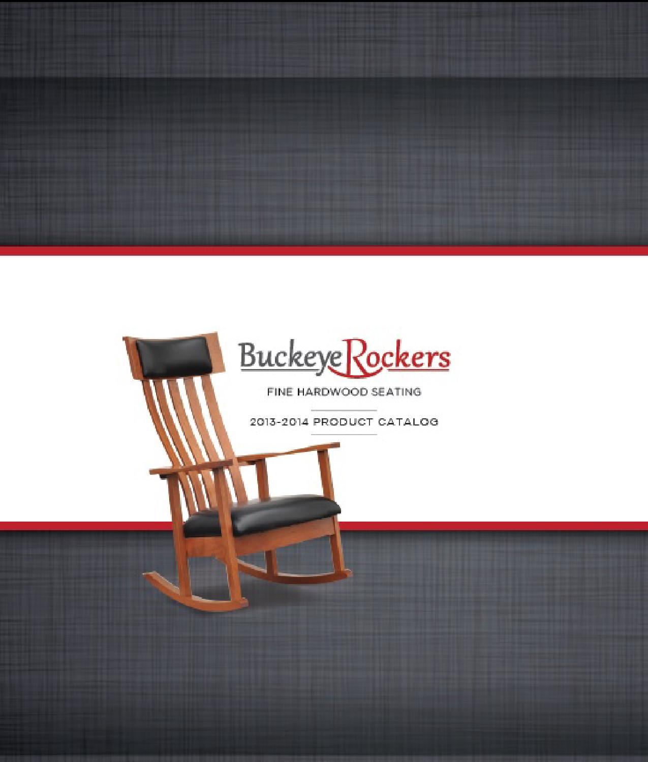 2013 Buckeye Rockers Catalog / Rockers and Gliders / E & G Amish