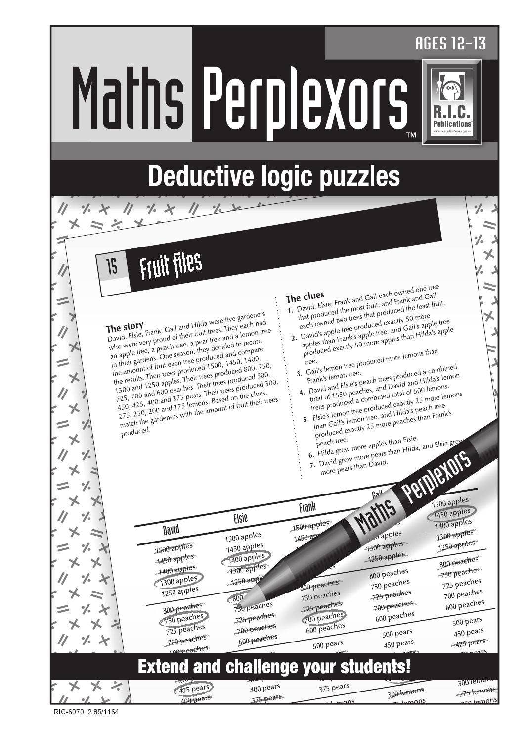 Maths Perplexors: Ages 12-13 by Teacher Superstore - Issuu