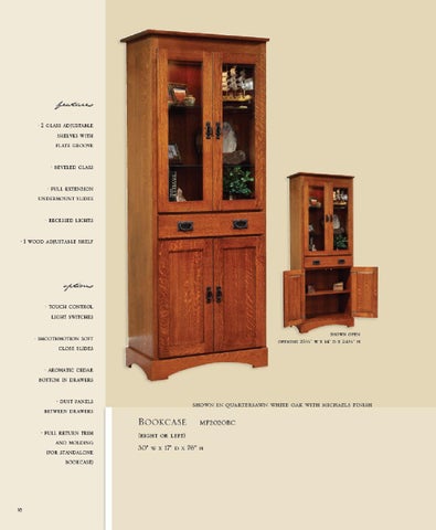 E & G Amish Furniture 2011 Millcraft 目录 / Murphy Wall 床 / 第 12 页
