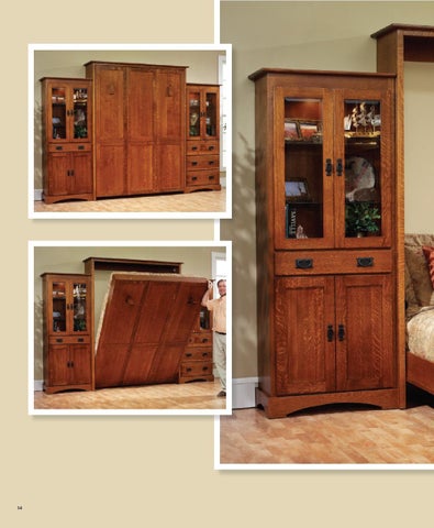 E & G Amish Furniture 2011 Millcraft 目录 / Murphy Wall 床 / 第 20 页