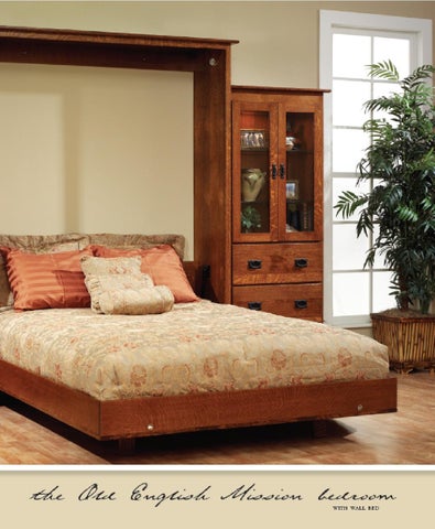 E & G Amish Furniture 2011 Millcraft 目录 / Murphy Wall 床 / 第 21 页