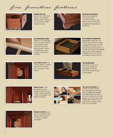 E & G Amish Furniture 2011 Millcraft 目录 / Murphy Wall 床 / 第 2 页