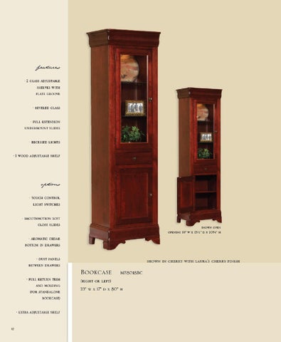 E & G Amish Furniture 2011 Millcraft 目录 / Murphy Wall 床 / 第 8 页