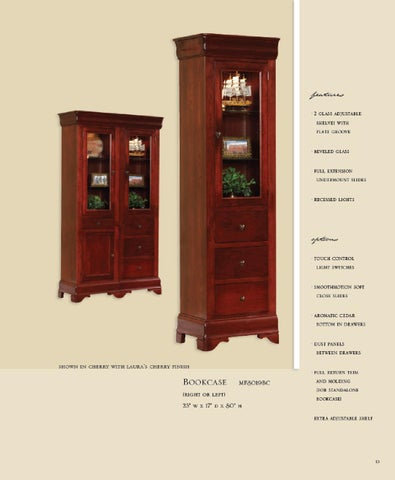 E & G Amish Furniture 2011 Millcraft 目录 / Murphy Wall 床 / 第 9 页
