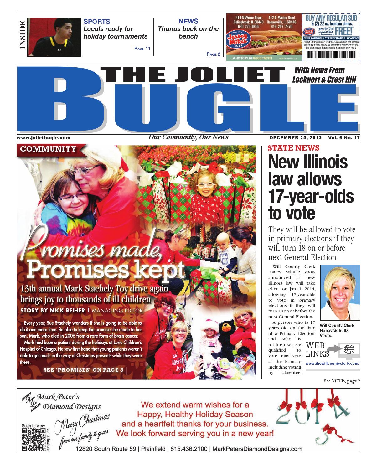 Joliet 122513 by Bugle, Sentinel & Enterprise Newspapers Issuu