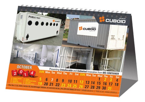 CUBOID CALENDAR - 2014 第 11 页