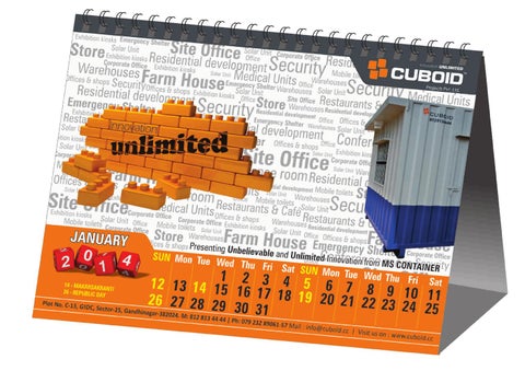 CUBOID CALENDAR - 2014 第 2 页