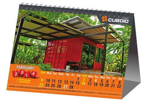 CUBOID CALENDAR - 2014 第 3 页