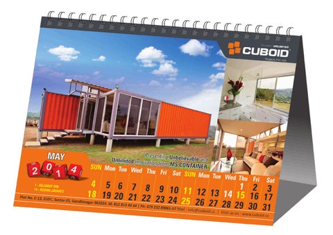 CUBOID CALENDAR - 2014 第 6 页