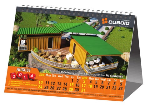 CUBOID CALENDAR - 2014 第 9 页