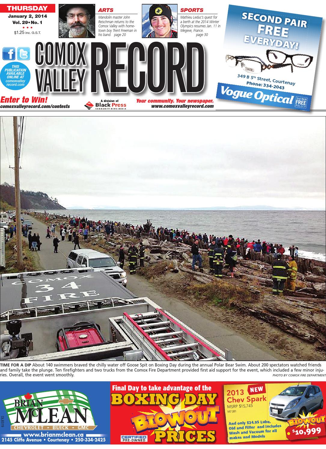 comox valley record january