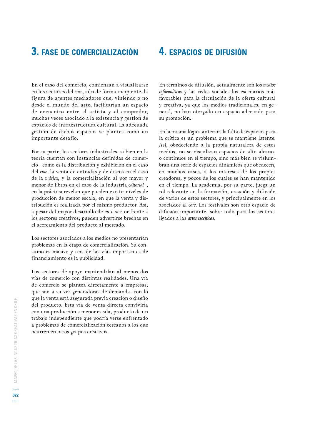 Mapeo de las Industrias Creativas en Chile by Ministerio de las ...