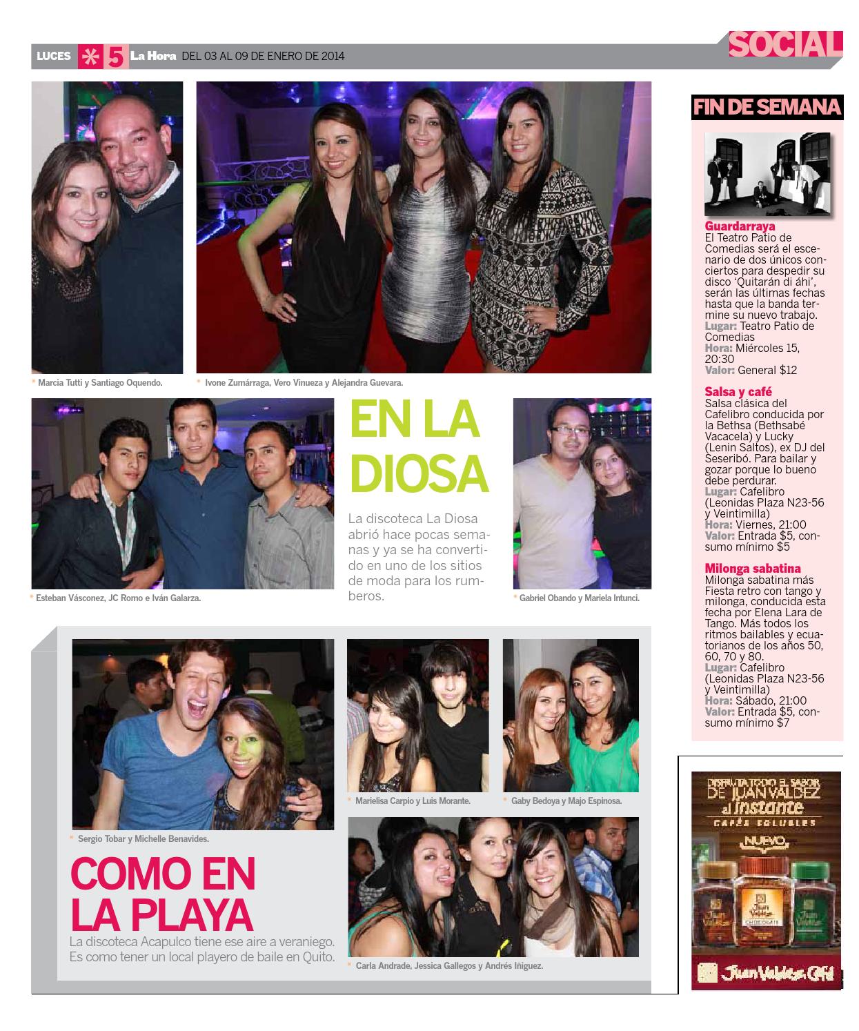 Luces 3 de enero de 2014 by LA HORA Ecuador - Issuu