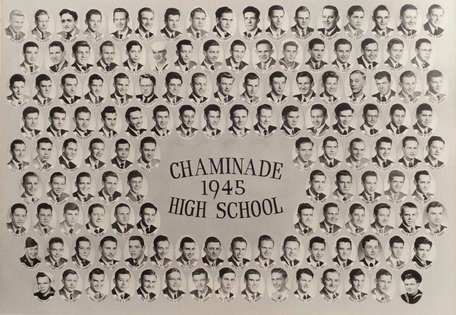 Chaminade High School 1945 Senior Class Composite by Chaminade Julienne