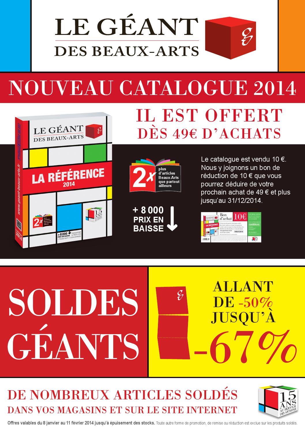 Geant Des Beaux Arts Catalogue En Ligne