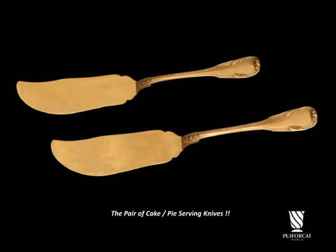 Boin-Taburet, Puiforcat, Henin Freres - Stunning Vermeil Dessert Set, 226pcs, + 收纳 Chest !! 第 15 页