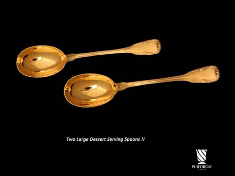 Boin-Taburet, Puiforcat, Henin Freres - Stunning Vermeil Dessert Set, 226pcs, + 收纳 Chest !! 第 17 页