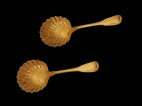 Boin-Taburet, Puiforcat, Henin Freres - Stunning Vermeil Dessert Set, 226pcs, + 收纳 Chest !! 第 19 页
