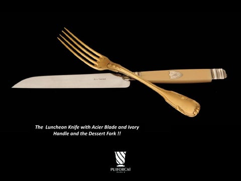 Boin-Taburet, Puiforcat, Henin Freres - Stunning Vermeil Dessert Set, 226pcs, + 收纳 Chest !! 第 9 页